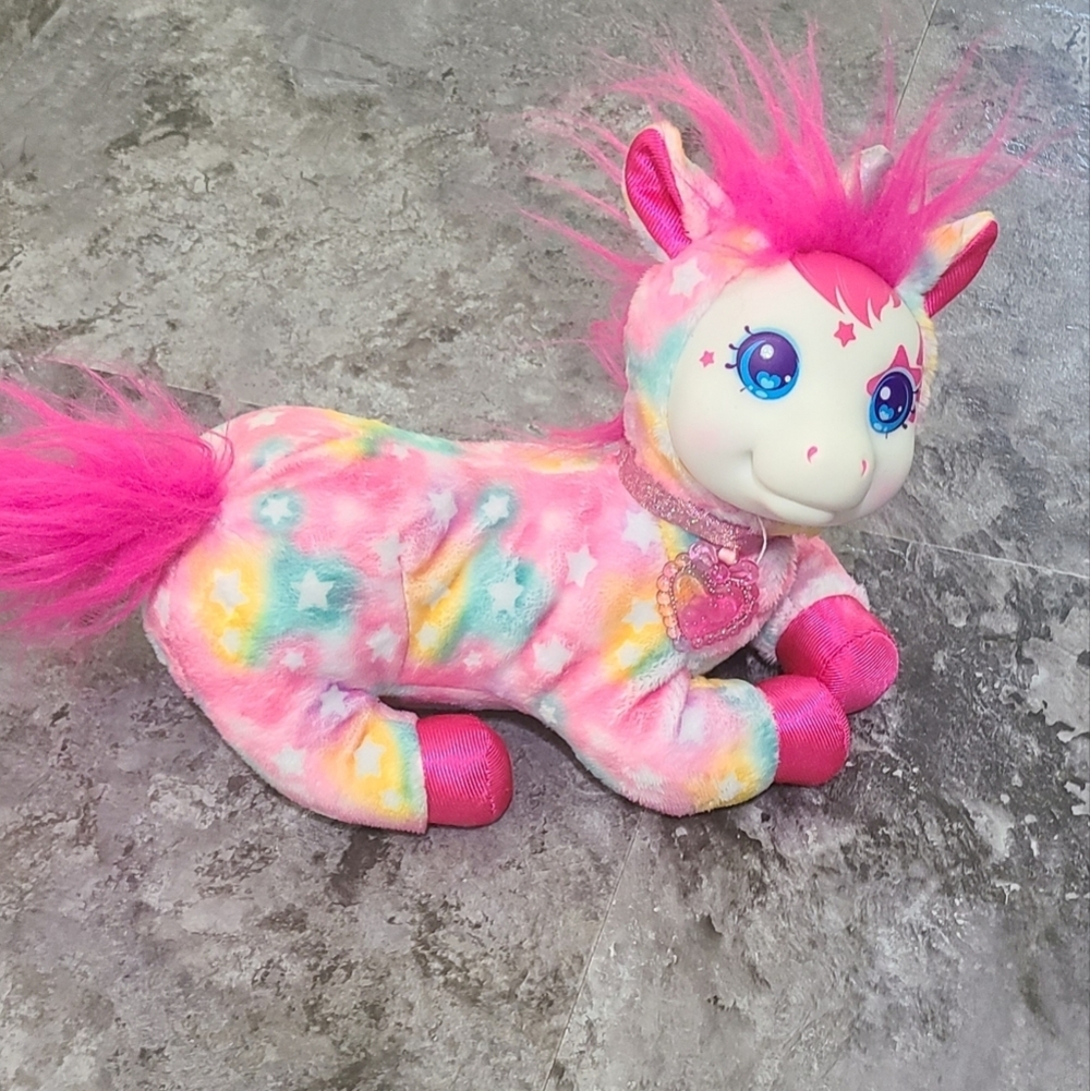 Rainbow Unicorn Surprise Licorine plush stuffed animal